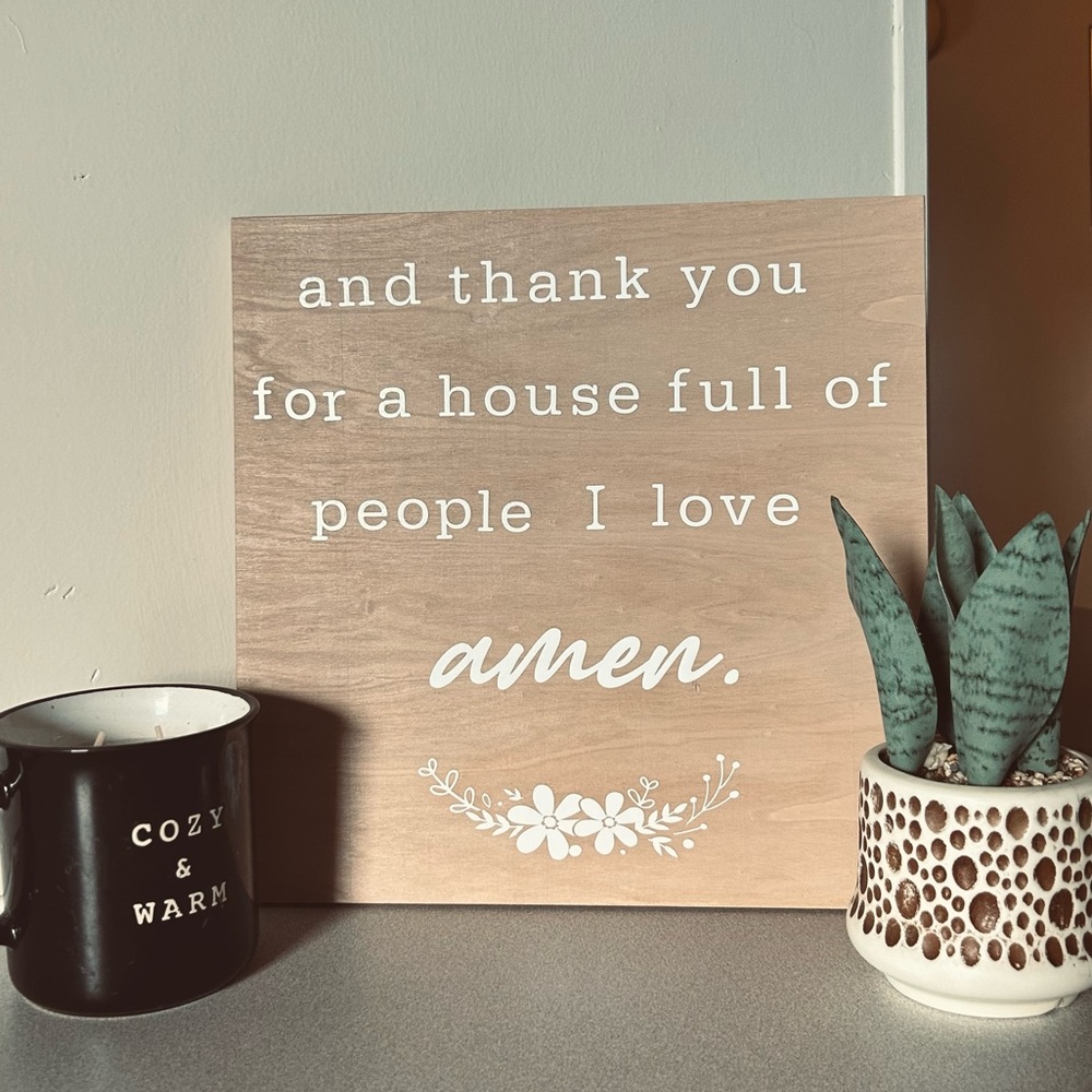 ~ Handcrafted Sign ~ - Picture 3 of 3